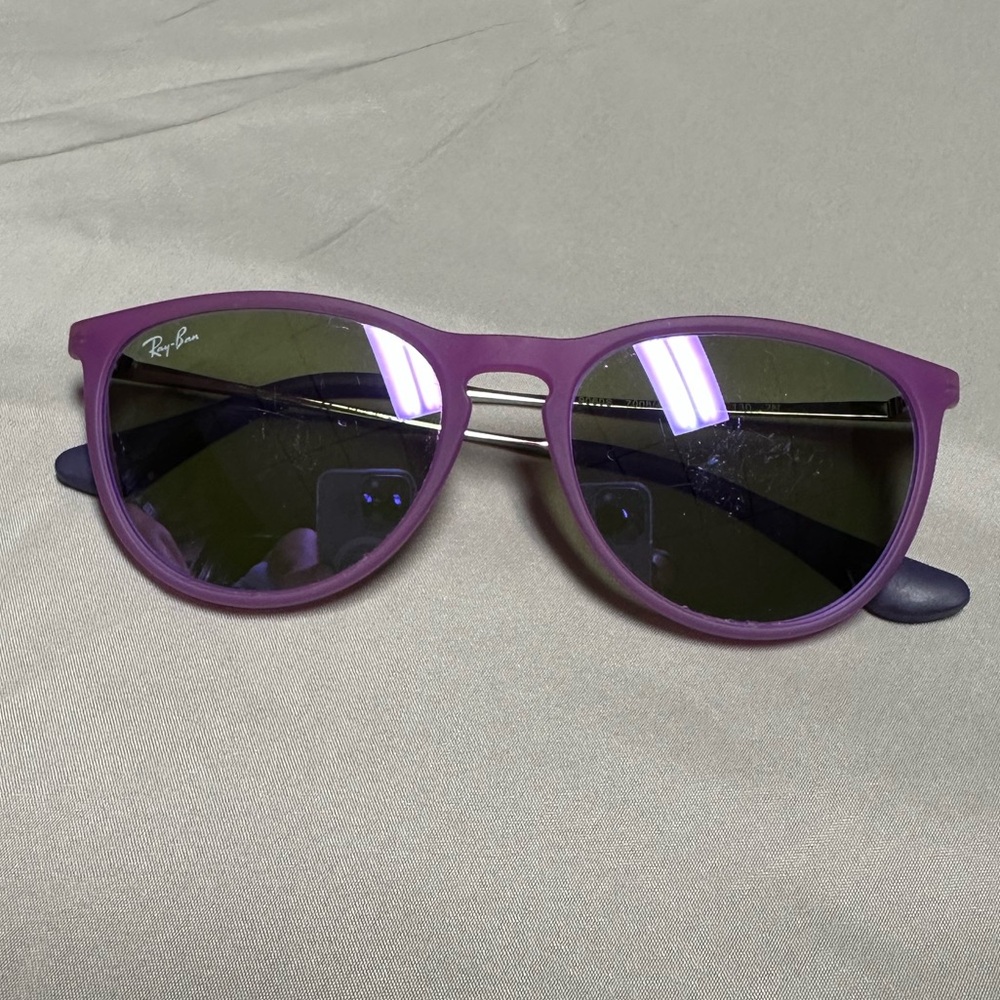 Purple Ray-Ban Jr Sunglasses